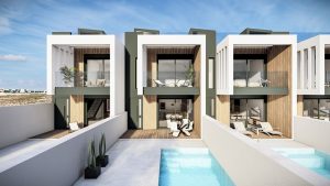 Jolie Maison Mitoyenne Neuve T4 à Pilar de la Horadada