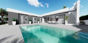Tres belle Villa neuve T4 à San Juan de los Terreros