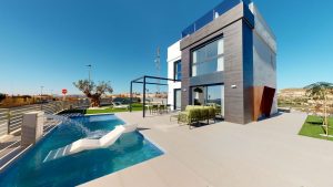 Superbe Villa Neuve T4 avec vue sur le Golf d’Alicante Bonalba