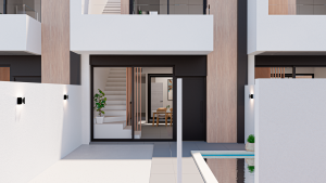 Belle Maison Mitoyenne Neuve T4 à San Pedro del Pinatar