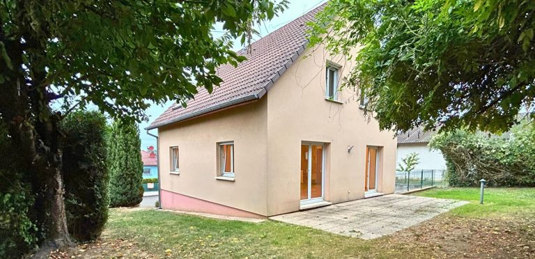 Maison individuelle avec jardin à Zillisheim